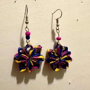 Handmade Flower Earrings 🇲🇽🌸